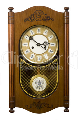 wall wooden clock