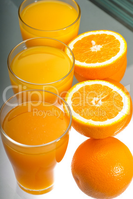 fresh orange juice