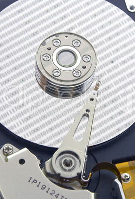 hard disk from within.