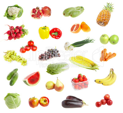 freshs fruit andvegetables