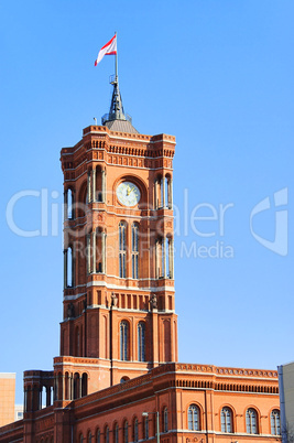 Berlin Rotes Rathaus - Berlin Red City Hall 01