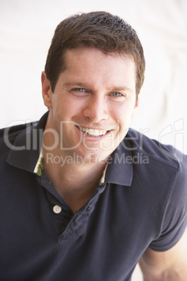 Portrait Of Happy Young Man