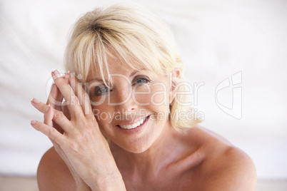 Portrait Of Attractive Senior Woman