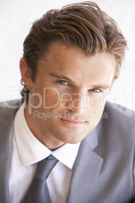 Portrait Of Young Businessman