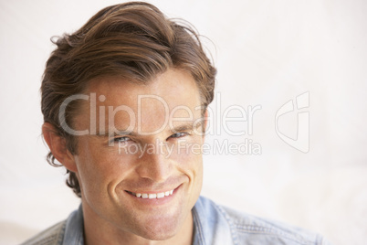 Portrait Of Happy Young Man