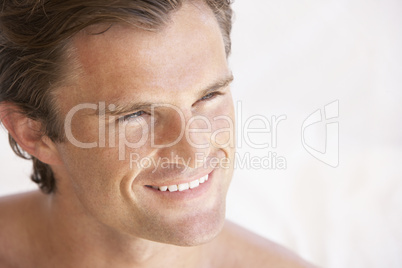 Portrait Of Happy Young Man Portrait Of Happy Young Man