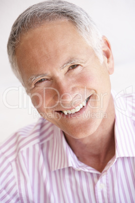 Portrait Of Happy Senior man