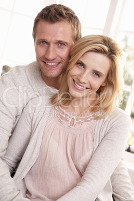 Young couple pose together