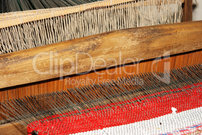 Old Russian loom