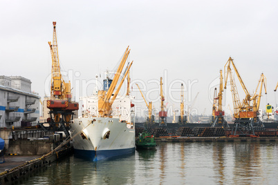 Sea Port of Odessa, Ukraine