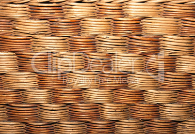 texture of the old wicker