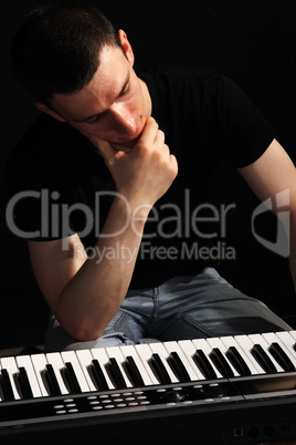 young musician, a pianist