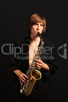 Man with a sax