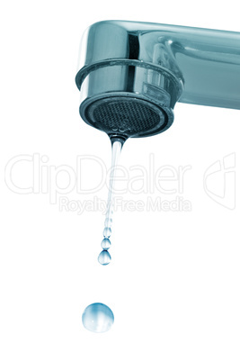 drops and faucet