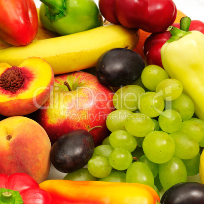 fruits and vegetables