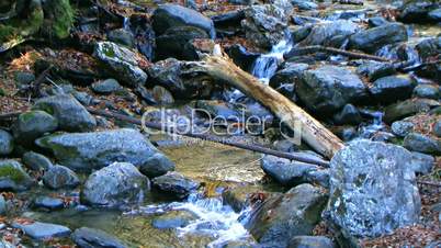 Mountain water stream
