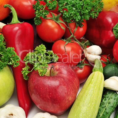 fruits and vegetables