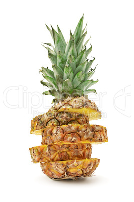 cut ananas