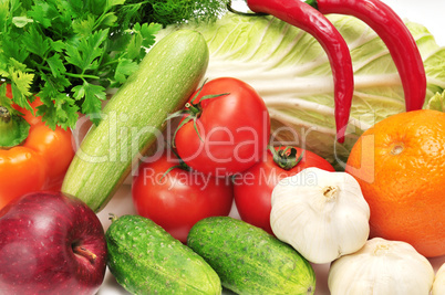 fruits and vegetables