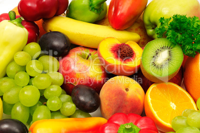 fruits and vegetables