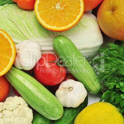 fruits and vegetables