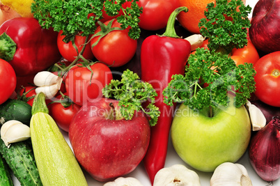 fruits and vegetables