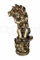 Bronze figurine of a lion