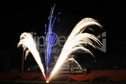 International Fireworks Festival. September 26, 2010 in Donetsk,