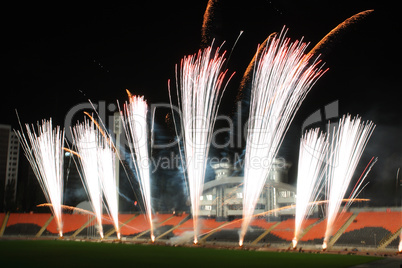 International Fireworks Festival. September 26, 2010 in Donetsk,