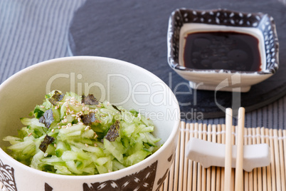 Japanischer Gurkensalat - Japanese Cucumber Salad