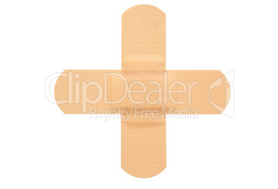 Top view of band-aid