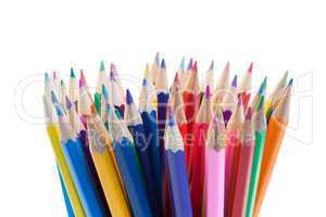 Color pencils gathering