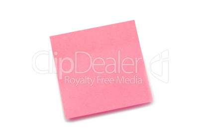 Pink post-it