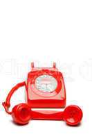 Fashion red telephone
