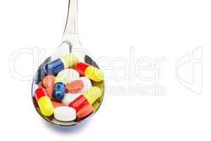 Spoon full of color medicine