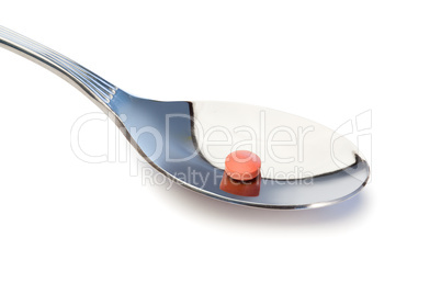 Pill in a spoon