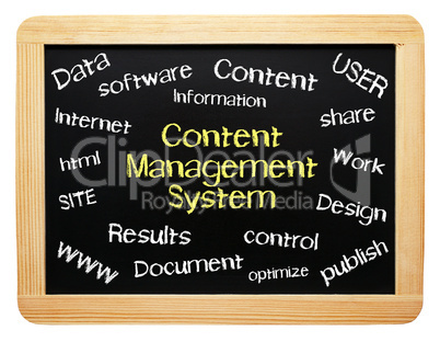 Content Management System - Business Konzept