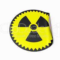 Radioactive Sticker