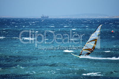 Windsurfing in the Open Sea