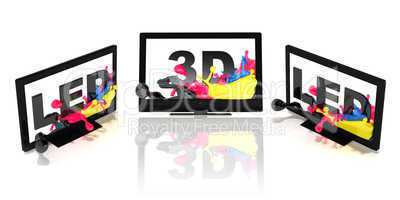 3D LED HD TV