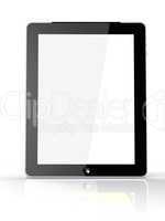 tablet PC white display reflex