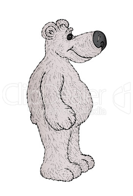 Cartoon Polar Bear