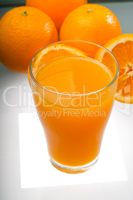 fresh orange juice