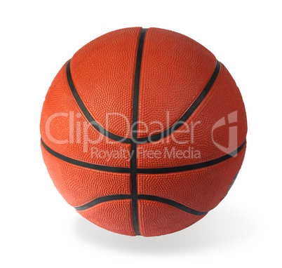 Brown basket-ball ball