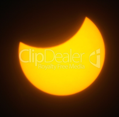 Solar eclipse for a background