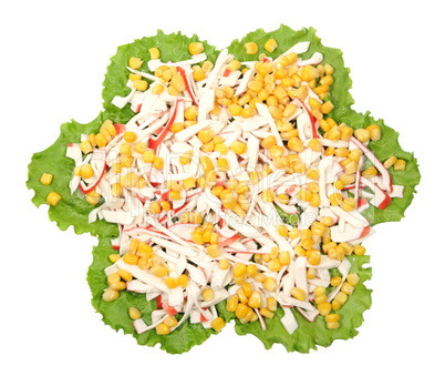 Preparation of salad