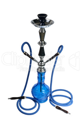 Hookah on the white background