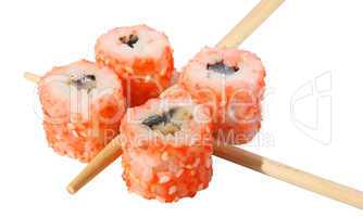 sushi. (isolated)