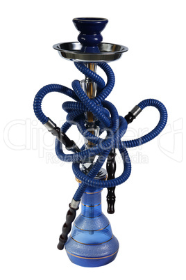 Hookah on the white background