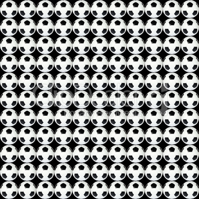 black and white soccer ball